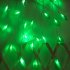 LED Leaves Shape String Light for Indoor Battery Box Powered Decoration yellow
