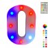 LED Letter Lights With Remote Control 16 color Luminous Letter Lamp Bar Sign Night Light For Wedding Party Christmas Decor O