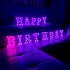 LED Letter Lights With Remote Control 16 color Luminous Letter Lamp Bar Sign Night Light For Wedding Party Christmas Decor A