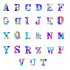 LED Letter Lights With Remote Control 16 color Luminous Letter Lamp Bar Sign Night Light For Wedding Party Christmas Decor A