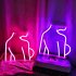LED Light Battery USB Powered Luminous Sexy Lady Signs Decorative Lamp For Bar Party Restaurant Shop Decoration 1