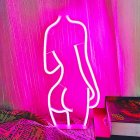 LED Light Battery/USB Powered Luminous Sexy Lady Signs Decorative Lamp For Bar Party Restaurant Shop Decoration 4