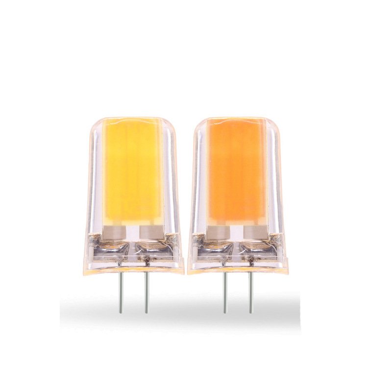 LED Light Bulb 220V 4W/2.5W COB G9 G4 Crystal Lamp Chandelier for Home G4 warm white