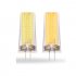 LED Light Bulb 220V 4W 2 5W COB G9 G4 Crystal Lamp Chandelier for Home G4 warm white