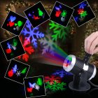 LED Light Projector allows you to project different LED images onto your wall or ceiling  It supports 4 different color LEDs for a beautiful light effect 