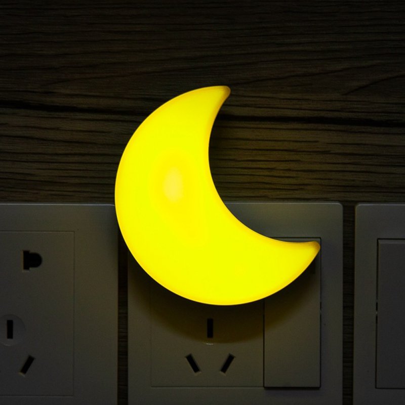 LED Sleeping Night Light - US Plug (Yellow)