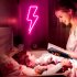 LED Light Signs Battery USB Powered Luminous Signs Decorative Lamp With Movable Base For Bar Restaurant Home Party Decor pink