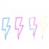 LED Light Signs Battery USB Powered Luminous Signs Decorative Lamp With Movable Base For Bar Restaurant Home Party Decor pink