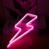 LED Light Signs Battery USB Powered Luminous Signs Decorative Lamp With Movable Base For Bar Restaurant Home Party Decor pink