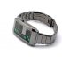 LED Light Watch that has 28 green LED Lights and is Weatherproof brings your wrist to life when displaying time and date  allowing you to stand out