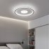 LED Modern Round Ceiling Lights for Bedroom Living Room Decorative Lighting White light