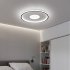 LED Modern Round Ceiling Lights for Bedroom Living Room Decorative Lighting warm light