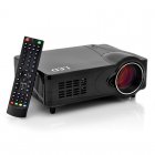 LED Multimedia Projector featuring 2200 Lumens and a 1000 1 contrast as well as resolution of 800x600 is a sleek  sophisticated LED multimedia projector
