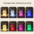 LED Night Light Cute Rabbit Night Lamp With Dimming And Timer USB Rechargeable Nursery Night Light Bedside Table Lamp For Boys Girls Kids White