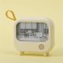 LED Night Light Cute TV Painting Design Learning Table Lamp USB Charging 2 Level Lighting Mini Desktop Light Birthday Gift Pink ambient light