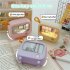 LED Night Light Cute TV Painting Design Learning Table Lamp USB Charging 2 Level Lighting Mini Desktop Light Birthday Gift Pink ambient light