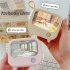 LED Night Light Cute TV Painting Design Learning Table Lamp USB Charging 2 Level Lighting Mini Desktop Light Birthday Gift Pink ambient light