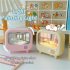 LED Night Light Cute TV Painting Design Learning Table Lamp USB Charging 2 Level Lighting Mini Desktop Light Birthday Gift Pink ambient light