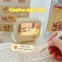 LED Night Light Cute TV Painting Design Learning Table Lamp USB Charging 2 Level Lighting Mini Desktop Light Birthday Gift Pink ambient light