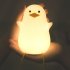 LED Night Light For Kids Cute Seagull Animal Washable Silicone Bedside Lamp Dimmable Timing Rechargeable Nursery Nightlight For Baby Breastfeeding Kids Gift Hom