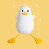 LED Night Light For Kids Cute Seagull Animal Washable Silicone Bedside Lamp Dimmable Timing Rechargeable Nursery Nightlight For Baby Breastfeeding Kids Gift Hom