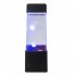 LED Night Light Simulation Jellyfish Night Lamp With Button Switch Nursery Night Light USB Powered Bedside Table Lamp For Office Bedroom Living Room Square jell