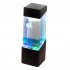 LED Night Light Simulation Jellyfish Night Lamp With Button Switch Nursery Night Light USB Powered Bedside Table Lamp For Office Bedroom Living Room Square jell