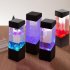 LED Night Light Simulation Jellyfish Night Lamp With Button Switch Nursery Night Light USB Powered Bedside Table Lamp For Office Bedroom Living Room volcano lam