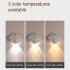 LED Night Light Type c Rechargeable 3 Brightness Modes Motion Sensor Bedside Table Lamp For Work Study Craft black