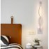 LED Nordic Style Wall Lamp for Living Room Bedroom Bedside Lighting Decoration C black white light monochromatic light