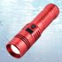 LED Outdoor Flashlight Lightweight Torch Lamp Waterproof Lantern High Lumens Gold plated Technology Brightness Stable Flashlight For Home Outdoor Camping Fishin
