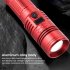 LED Outdoor Flashlight Lightweight Torch Lamp Waterproof Lantern High Lumens Gold plated Technology Brightness Stable Flashlight For Home Outdoor Camping Fishin