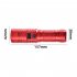 LED Outdoor Flashlight Lightweight Torch Lamp Waterproof Lantern High Lumens Gold plated Technology Brightness Stable Flashlight For Home Outdoor Camping Fishin