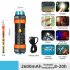 LED Outdoor Flashlight Lamp High Lumens Car Warning Light IPX8 Waterproof Flashlight TYPE C Charging Interface USB C Output For Home Outdoor Camping Fishing T 3