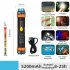 LED Outdoor Flashlight Lamp High Lumens Car Warning Light IPX8 Waterproof Flashlight TYPE C Charging Interface USB C Output For Home Outdoor Camping Fishing T 3