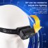 LED Outdoor Headlight Dual Light Source Torch Lamp With Inductive Switch 30   angle Free Adjustment High Lumens Flashlight For Home Outdoor Camping Fishing WH016