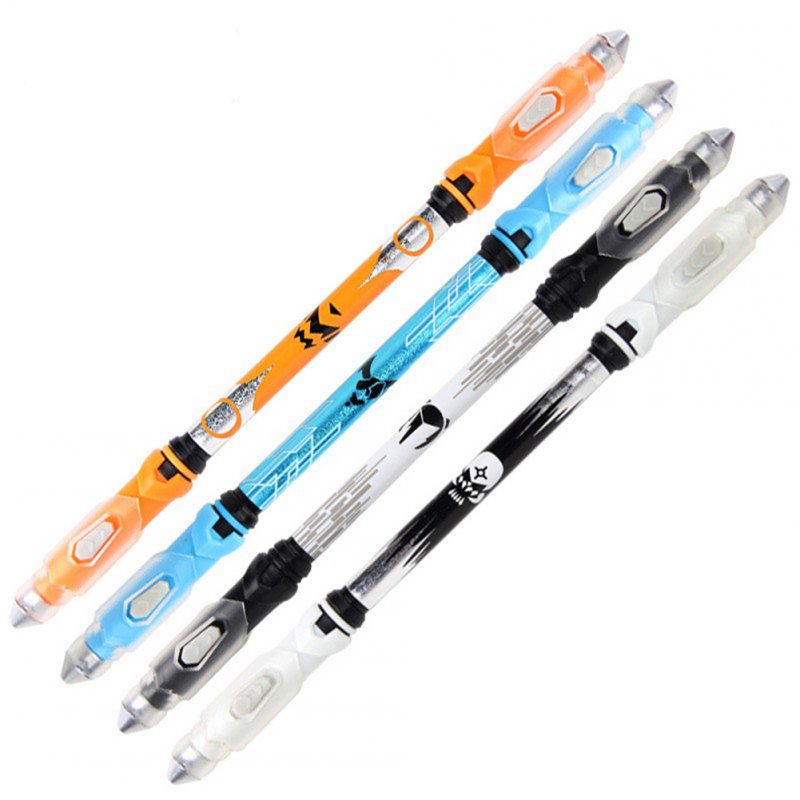 LED Penspinning Non Slip Coated Spinning Pen Rolling Pen Ball Point Pen Learning Office Supplies ZG-5180