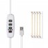 LED Plant Grow Light Strips Full Spectrum USB Auto ON Off Timer 9 Dimmable Levels Sunlike Grow Lamp For Indoor Plants Strip 2 heads