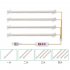 LED Plant Grow Light Strips Full Spectrum USB Auto ON Off Timer 9 Dimmable Levels Sunlike Grow Lamp For Indoor Plants Strip 2 heads