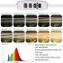 LED Plant Grow Light Strips Full Spectrum USB Auto ON Off Timer 9 Dimmable Levels Sunlike Grow Lamp For Indoor Plants Strip 2 heads