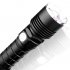 LED Portable Outdoor Camping Flashlight with Low Power Reminder Function black Model P515 1
