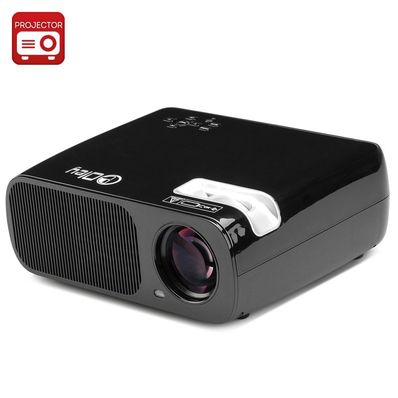 LED Projector 'Saturn' (Black)