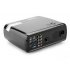 LED Projector has a 5 0 Inch TFT LCD Panel  emits 2600 Lumens  has a 800x480 Resolution  1080p Support and a Manual Focus Lens