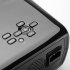LED Projector has a 5 0 Inch TFT LCD Panel  emits 2600 Lumens  has a 800x480 Resolution  1080p Support and a Manual Focus Lens