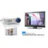 LED Projector with high resolution  high contrast and lumens  a built in DVB T receiver  and a built in DVR 
