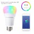 LED RGB White Light Wifi Bulb Support for Alexa Google Home Voice Control   B22 7W