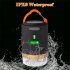 LED Rechargeable Camping Lantern With Usb Charging Cable  Remote Control IPX 6 Waterproof Battery Powered Lantern Flashlight 3 Brightness Levels Tent Light For 
