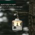 LED Rechargeable Camping Lantern  20 180LM Battery Outdoor Powered Lantern Flashlight With Usb Charging Cable Infinite Dimming Flashlight For Hiking  Emergency 