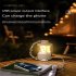 LED Rechargeable Camping Lantern  20 180LM Battery Outdoor Powered Lantern Flashlight With Usb Charging Cable Infinite Dimming Flashlight For Hiking  Emergency 