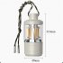 LED Rechargeable Camping Lantern  20 180LM Battery Outdoor Powered Lantern Flashlight With Usb Charging Cable Infinite Dimming Flashlight For Hiking  Emergency 